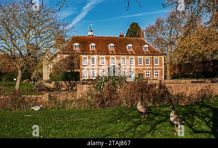 Hall Place im Herbst, Bexley, Kent, England Stockfoto