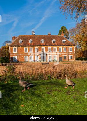 Hall Place im Herbst, Bexley, Kent, England Stockfoto