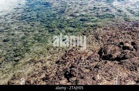 Islote de Lobos. Insel Lobos - Fuerteventura, Kanarische Inseln, Spanien - 24.09.2023 Stockfoto