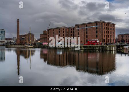 Royal Albert Dock in Liverpool Stockfoto