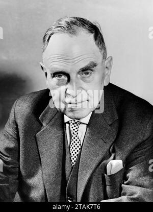 Otto Hahn. Der deutsche Chemiker, der die Kernspaltung entdeckte, Otto Hahn (1879–1968) Stockfoto