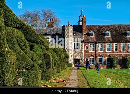 Hall Place im Herbst, Bexley, Kent, England Stockfoto