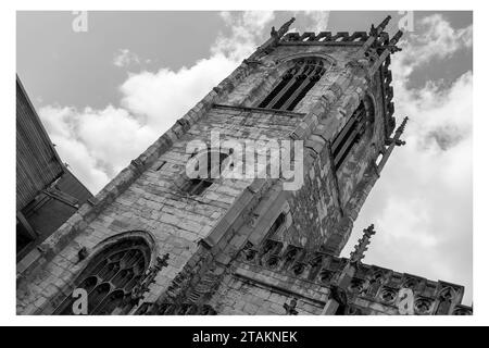 St. Martin le Grande Church Tower, York Stockfoto