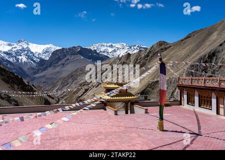 Tserkamo Kloster in Ladakh, Indien Stockfoto