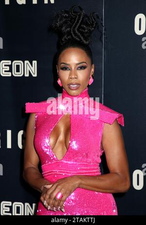 New York City, USA. November 2023 30. Randee Evans nahm an der „Origin“ New York Premiere Teil, die am 30. November 2023 in der Alice Tully Hall in New York City stattfand © Steven Bergman/AFF-USA.COM Credit: AFF/Alamy Live News Stockfoto