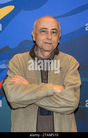 Turin, Italien. Dezember 2023. Filmregisseur Roberto Faenza ist Gast des Torino Film Festival 2023 Credit: Marco Destefanis/Alamy Live News Stockfoto
