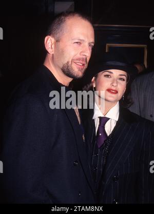 1992 Bruce Willis Demi Moore John Barrett/PHOTOlink.net. Stockfoto