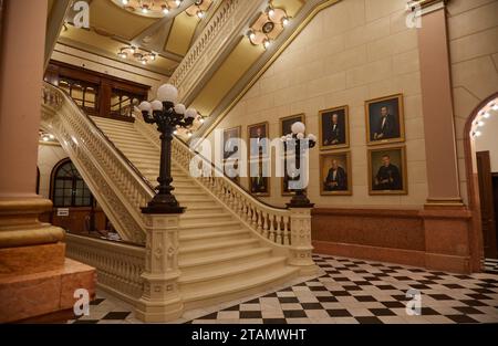 Der unglaubliche Freimaurertempel in Philadelphia, Pennsylvania Stockfoto