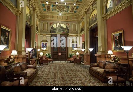 Der unglaubliche Freimaurertempel in Philadelphia, Pennsylvania Stockfoto