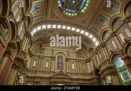 Der unglaubliche Freimaurertempel in Philadelphia, Pennsylvania Stockfoto