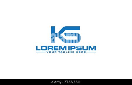KG-Logo-Design Stock Vektor