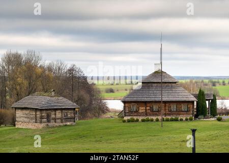 21. November 2020, Kossowo, Weißrussland: museumsgut Tadeusz Kosciuszko. Er nahm an der Amerikanischen Revolution und dem Unabhängigkeitskrieg Teil und führte die an Stockfoto