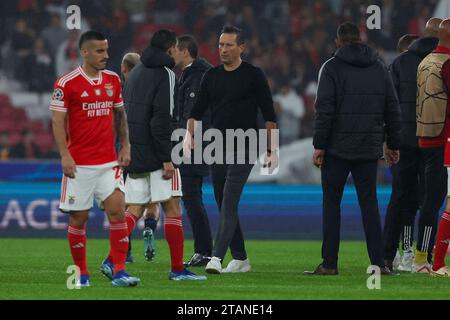 Lisboa, Portugal. November 2023. 2023.11.29 Gruppenphase der UEFA Champions League - Spieltag 5 Gruppe D SL Benfica - Inter Mailand v.l., Credit: dpa/Alamy Live News Stockfoto