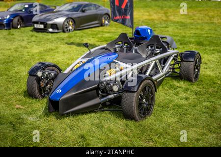 Ariel Atom, ausgestellt auf der Salon Privé Concours d’Elégance Motorshow im Schloss Blenheim. Stockfoto