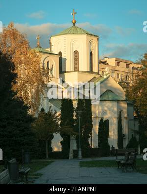 Die kleine Kirche von St. Sava in Belgrad, Serbien Stockfoto
