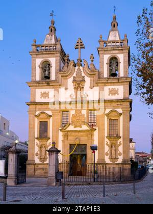 Igreja de Sao Pedro Kirche im Barockstil in Vila Real, Portugal. Stockfoto