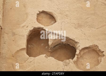 Die antike neoloithische Stadt Catal Hoyuk in der Türkei, gegründet vor über 9000 Jahren Stockfoto