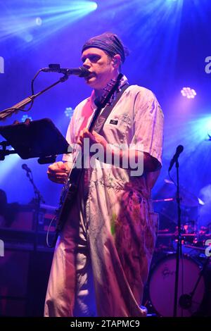 MIAMI BEACH, FL - 01. DEZEMBER: Disco Biscuits treten während des North Beach Music Festivals 2023 am 1. Dezember 2023 in Miami Beach, Florida auf. Copyright: Xmpi04x Credit: Imago/Alamy Live News Stockfoto