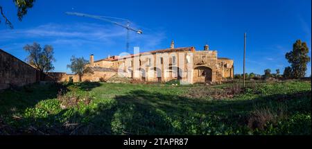 Europa, Spanien, Kastilien und León; Sanjuanejo, das Monasterio de Santa María de la Caridad Stockfoto