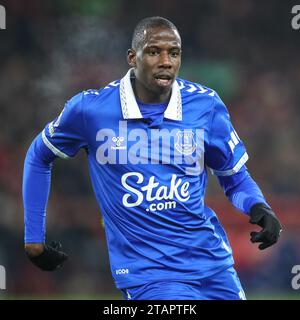 Nottingham, Großbritannien. Dezember 2023. Abdoulaye Doucouré #16 von Everton während des Premier League-Spiels Nottingham Forest gegen Everton am 2. Dezember 2023 in Nottingham, Vereinigtes Königreich (Foto: Gareth Evans/News Images) am 12. Februar 2023 in Nottingham, Vereinigtes Königreich. (Foto: Gareth Evans/News Images/SIPA USA) Credit: SIPA USA/Alamy Live News Stockfoto