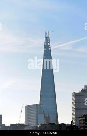 The Shard, 95-stöckiger Wolkenkratzer, entworfen von Renzo Piano, Southwark, London, London Region, England, Vereinigtes Königreich Stockfoto