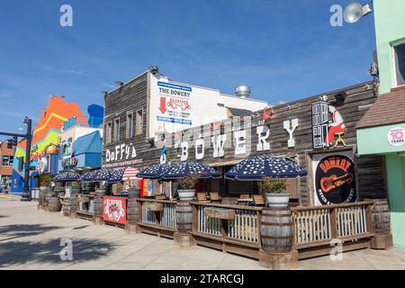 Die Berühmte Bowery Live Music Venue Bar In Myrtle Beach, South Carolina, Usa, Heimat Der Country Rock Band Alabama Stockfoto