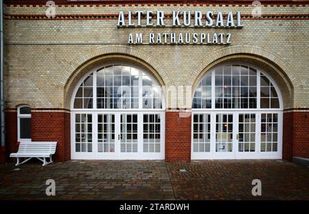 Alter Kursaal, Rathausplatz, Westerland, Nordseeinsel Sylt, Nordfriesland, Schleswig-Holstein, Deutschland Stockfoto