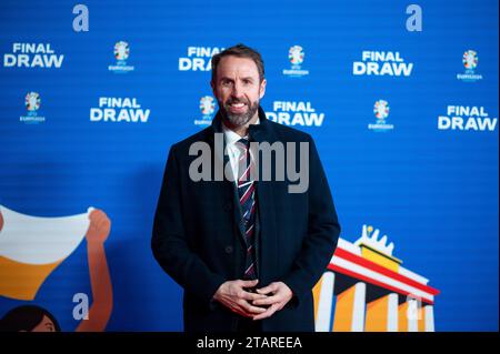 Gareth Southgate (England, Trainer), Ankunft am roten Teppich, GER, UEFA Euro 2024 Endrunde, Auslosung Elbphilharmonie Hamburg, 02.12.2023 Foto: Eibner-Pressefoto/Michael Memmler Stockfoto