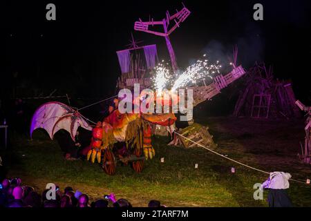 Koetzschenbroda International Traveling Theatre Festival Stockfoto