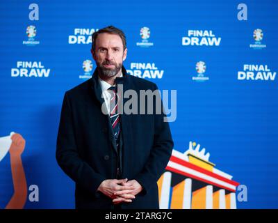 Gareth Southgate (England, Trainer), Ankunft am roten Teppich, GER, UEFA Euro 2024 Endrunde, Auslosung Elbphilharmonie Hamburg, 02.12.2023 Foto: Eibner-Pressefoto/Michael Memmler Stockfoto