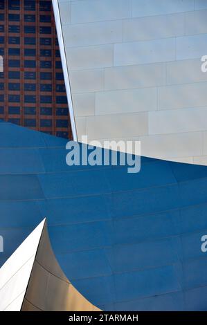 Die Straßen von Los Angeles sind architektonisch abstrakt Stockfoto