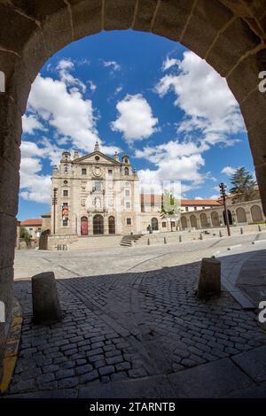 Die Kirche Santa Teresa auf der Plaza de la Santa Teresa in der spanischen Stadt Avila Spanien Stockfoto