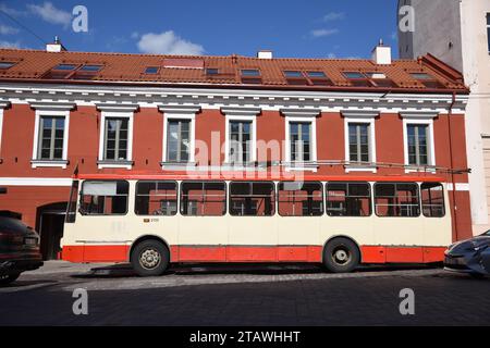 Skoda 14Tr Trolleybus Stockfoto