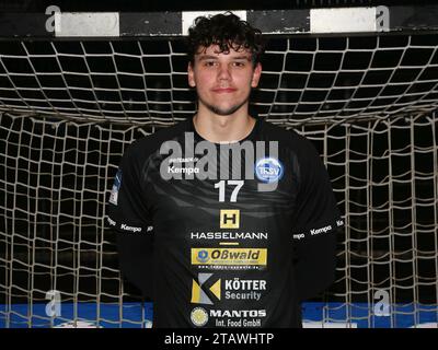 Deutscher Handballspieler Marko Grgic (ThSV) Handball Bundesliga Saison 2023-24 SC Magdeburg V ThSV Eisenach am 19.11.2023 in der GETEC Arena Magdeburg Stockfoto