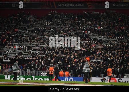 LIVERPOOL, GROSSBRITANNIEN. , . Europa League Gruppenspiel zwischen Liverpool FC und LASK Linz, (Österreich), Anfield Stadium, Liverpool, 30. November, 2023 (Foto: Anthony STANLEY/ATP Images) (STANLEY Anthony/ATP/SPP) Credit: SPP Sport Press Photo. /Alamy Live News Stockfoto