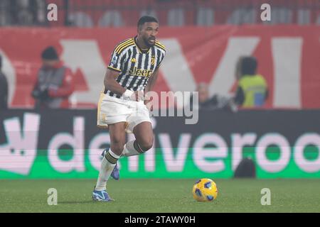 Monza, Italien. Dezember 2023. Gleison Bremer von Juventus während des Spiels der Serie A im Stadio Brianteo, Monza. Der Bildnachweis sollte lauten: Jonathan Moscrop/Sportimage Credit: Sportimage Ltd/Alamy Live News Stockfoto