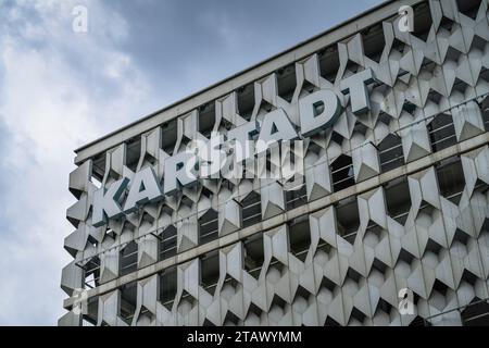 Fassade, Galeria Karstadt, Breiter Weg, Magdeburg, Sachsen-Anhalt, Deutschland Stockfoto