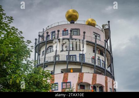 Grüne Zitadelle, Breiter Weg, Magdeburg, Sachsen-Anhalt, Deutschland Stockfoto