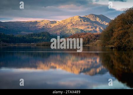 Auswahl von Trossachs-Bildern Stockfoto