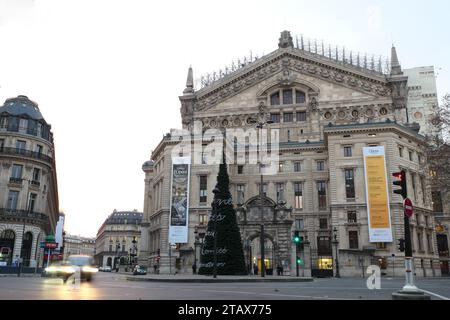Paris, Frankreich. dezember. 2023. Garnier-Oper. Nationaltheater aus dem 19. Jahrhundert, auch Palais Garnier genannt. Stockfoto