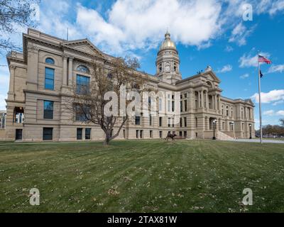 Kapitol von Wyoming in Cheyenne Stockfoto