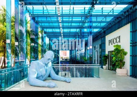 Miami Design District, Art Basel Art Outdoors Exhibition 2023 Miami, Florida USA Stockfoto