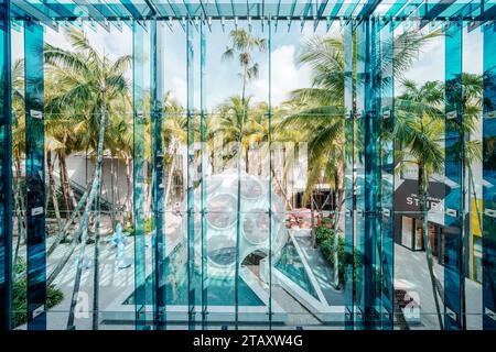 Miami Design District, Art Basel Art Outdoors Exhibition 2023 Miami, Florida USA Stockfoto