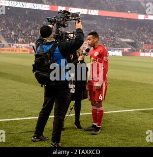 New Jersey, Vereinigte Staaten. November 2018 30. Tyler Adams Reportage beim Eastern Cup Finale zwischen RB New York und Atlanta. United in Harrison New Jersey fotografiert am 29.11.2018 Credit: dpa/Alamy Live News Stockfoto