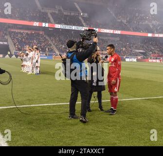 New Jersey, Vereinigte Staaten. November 2018 30. Tyler Adams Reportage beim Eastern Cup Finale zwischen RB New York und Atlanta. United in Harrison New Jersey fotografiert am 29.11.2018 Credit: dpa/Alamy Live News Stockfoto