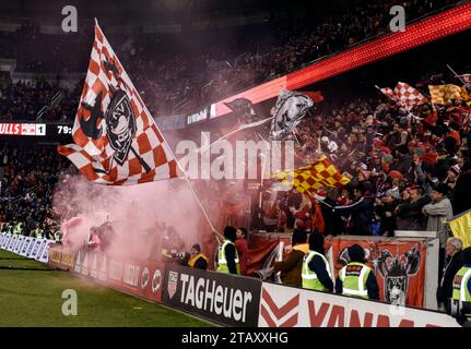 New Jersey, Vereinigte Staaten. November 2018 30. Tyler Adams Reportage beim Eastern Cup Finale zwischen RB New York und Atlanta. United in Harrison New Jersey fotografiert am 29.11.2018 Credit: dpa/Alamy Live News Stockfoto