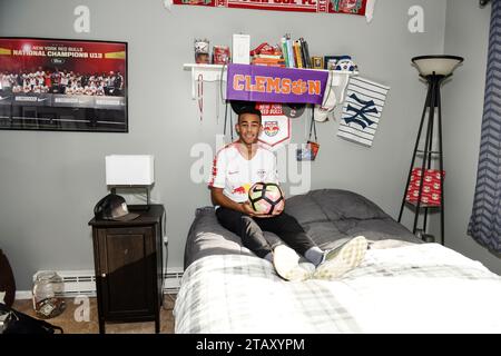 New Jersey, Vereinigte Staaten. Dezember 2018. Tyler Adams Reportage in seiner Heimatstadt Wappingers Falls fotografiert am 29.11.2018 Credit: dpa/Alamy Live News Stockfoto