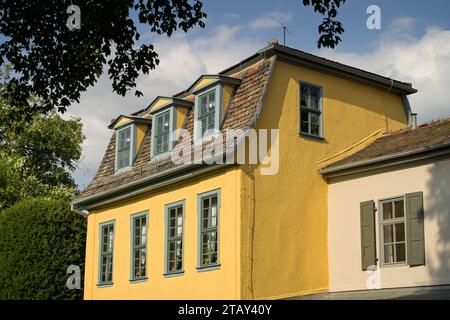 Schillers Gartenhaus, Schillergäßchen, Jena, Thüringen, Deutschland *** Schillers Gartenhaus, Schillergäßchen, Jena, Thüringen, Deutschland Credit: Imago/Alamy Live News Stockfoto