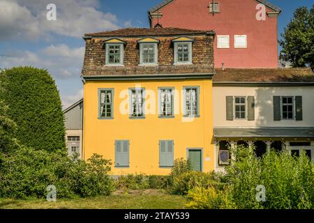 Schillers Gartenhaus, Schillergäßchen, Jena, Thüringen, Deutschland *** Schillers Gartenhaus, Schillergäßchen, Jena, Thüringen, Deutschland Credit: Imago/Alamy Live News Stockfoto