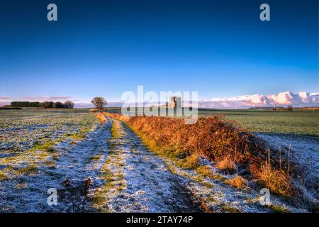 Inchdrewer Castle banff aberdeenshire schottland. Stockfoto